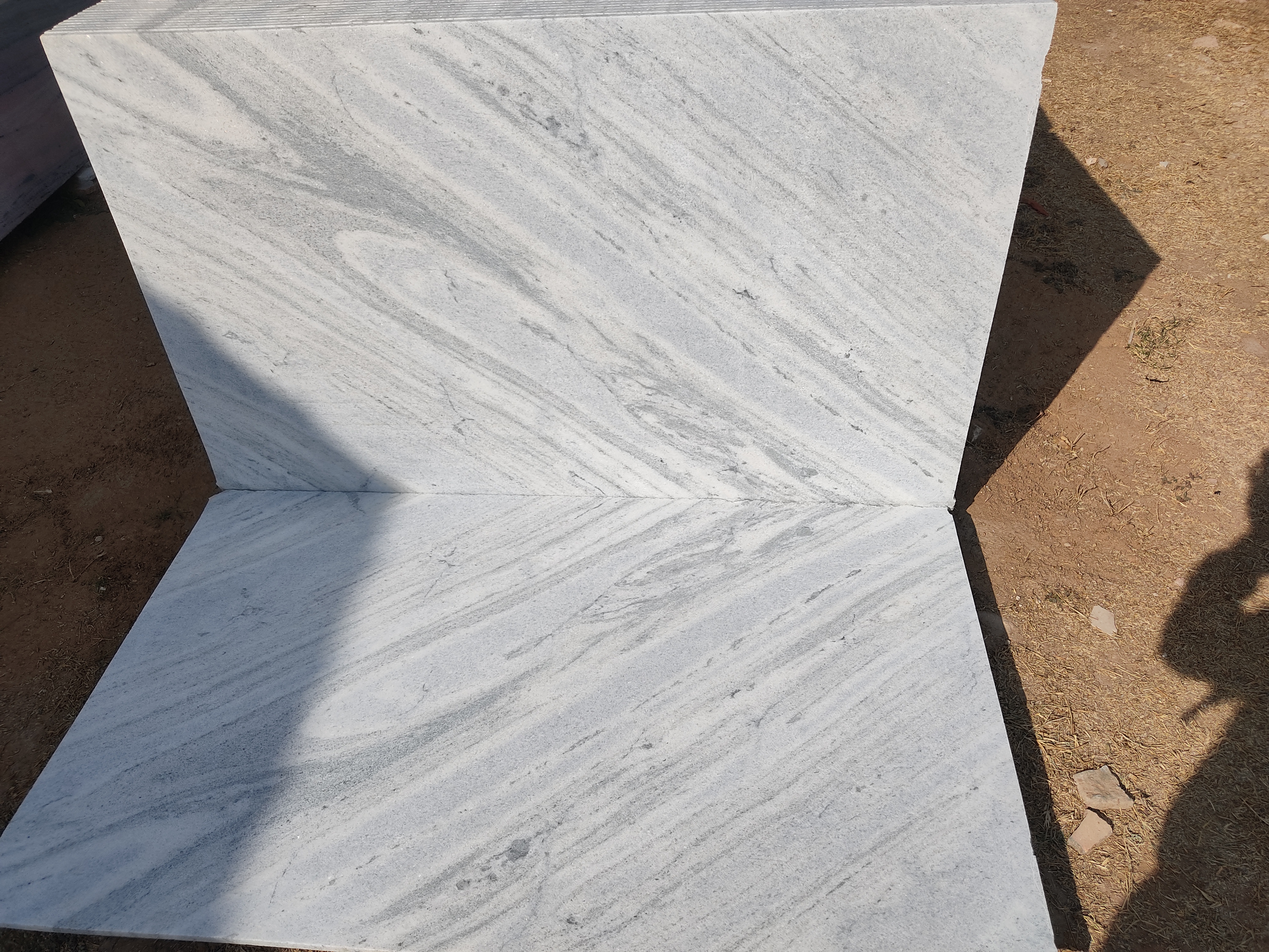 White Makrana Kumari Marble Slab Manufacturers