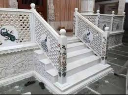 White Makrana Marble Jali